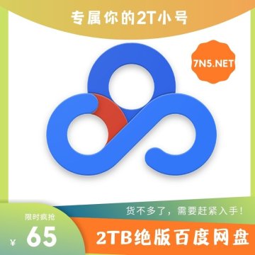 【看介绍别乱下单】2T空盘（永久容量）网盘小号