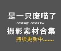 动漫博主 是一只废喵了 23套全套cos作品合集[1500P/6.83GB]